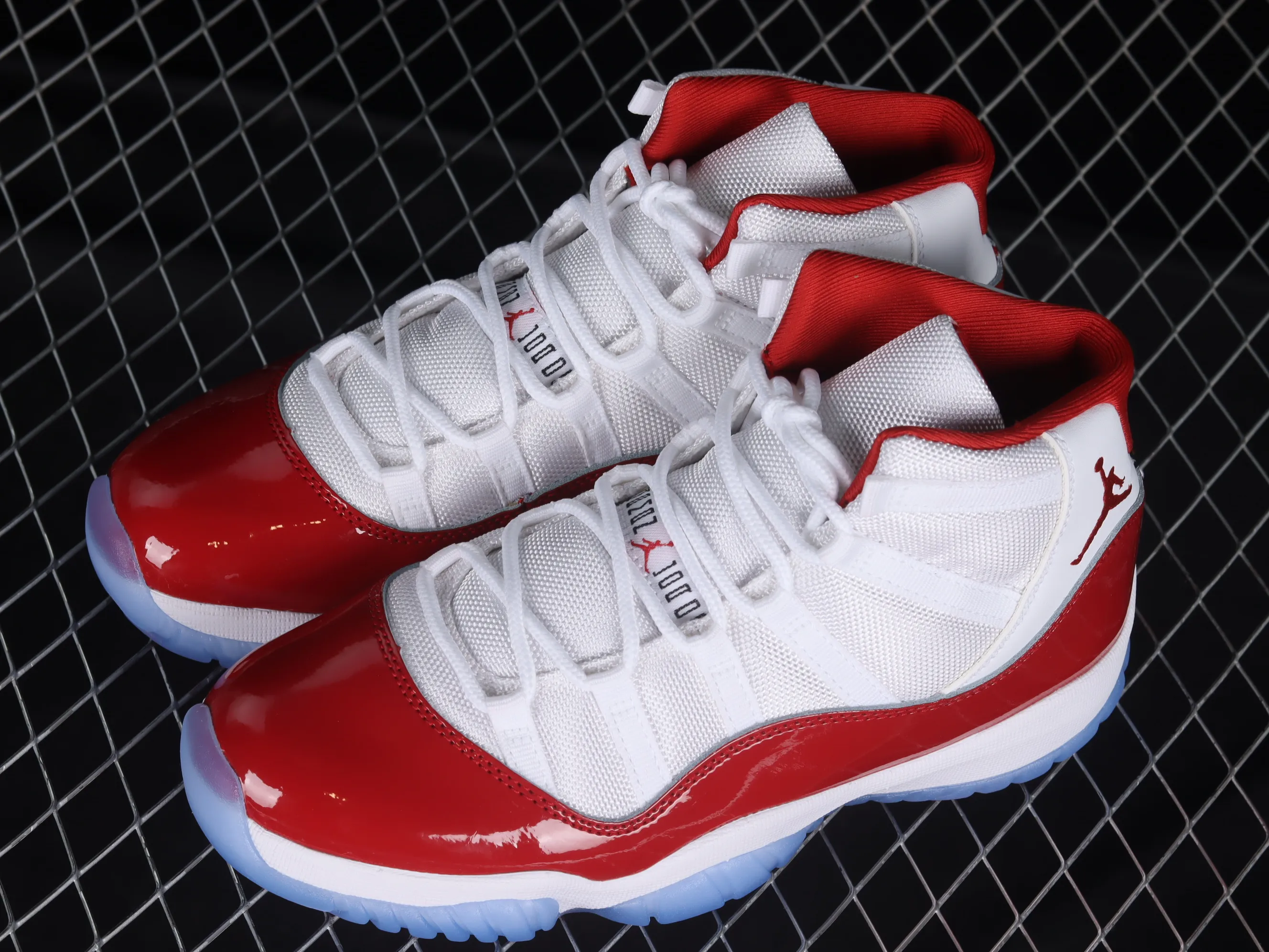 All categories Air Jordan Jordan series basketball shoes Air Jordan 11 F version Air Jordan 11 "Cherry" AJ11 Joe 11 cherry red real carbon plate women's high-top basketball shoes CT8012-116